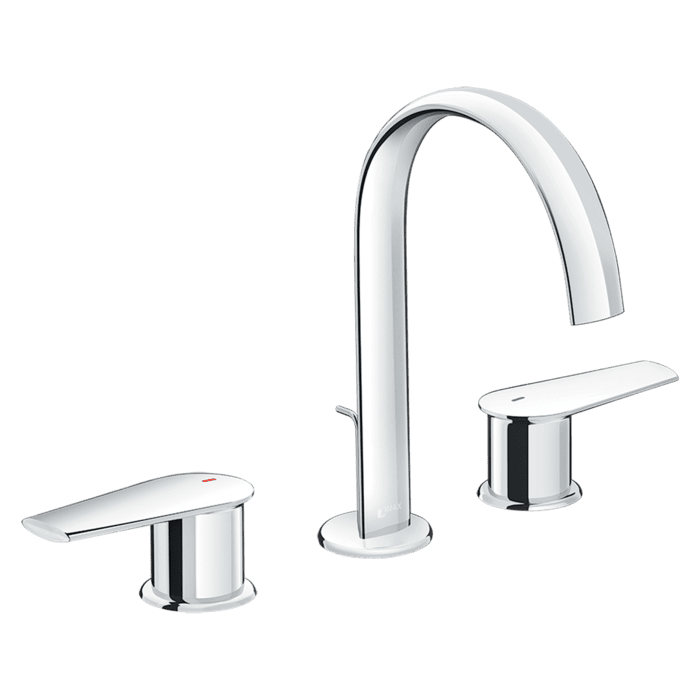 Vòi lavabo nóng lạnh chậu 3 lỗ INAX LFV-7100B