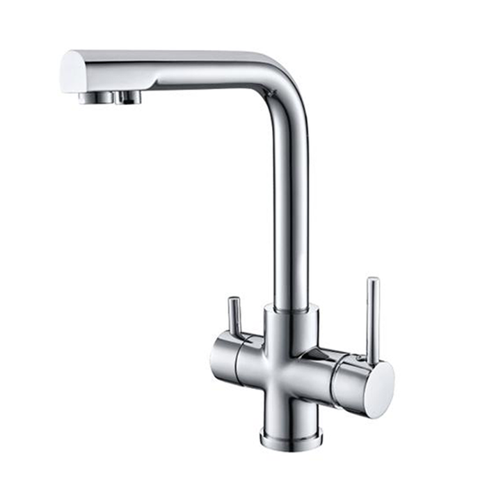 Vòi rửa chén nóng lạnh đồng mạ chrome Arges Hafele 570.51.050