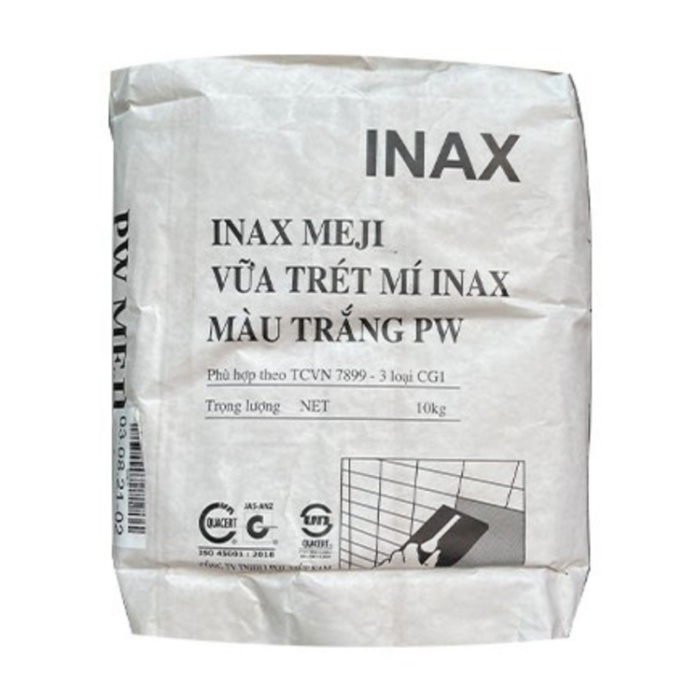 Vữa trét mí màu trắng INAX MEJI TRANG