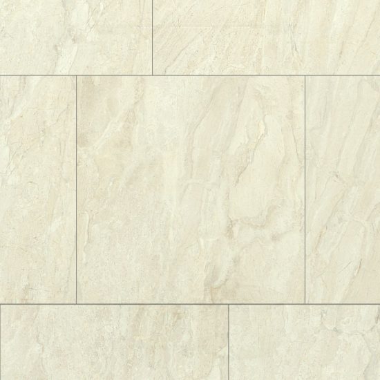 Gạch Porcelain vân đá 60x60 màu kem men bóng Đồng Tâm 6060TRANGAN007-FP