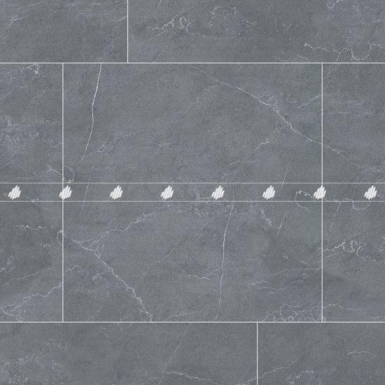 Gạch Porcelain vân đá kháng khuẩn 80x80 màu xám men mờ, bề mặt nhám Đồng Tâm 8080PHARAON010-H+