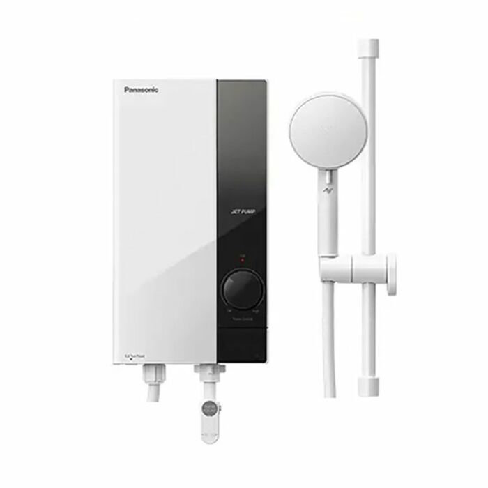 Máy nước nóng trực tiếp 4.5kW, màu trắng, có bơm trợ lực Panasonic DH-4UP1VW