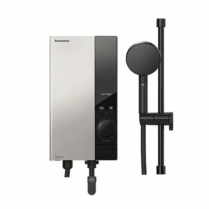 Máy nước nóng trực tiếp 4.5kW, màu xám, có bơm trợ lực Panasonic DH-4UP1VS