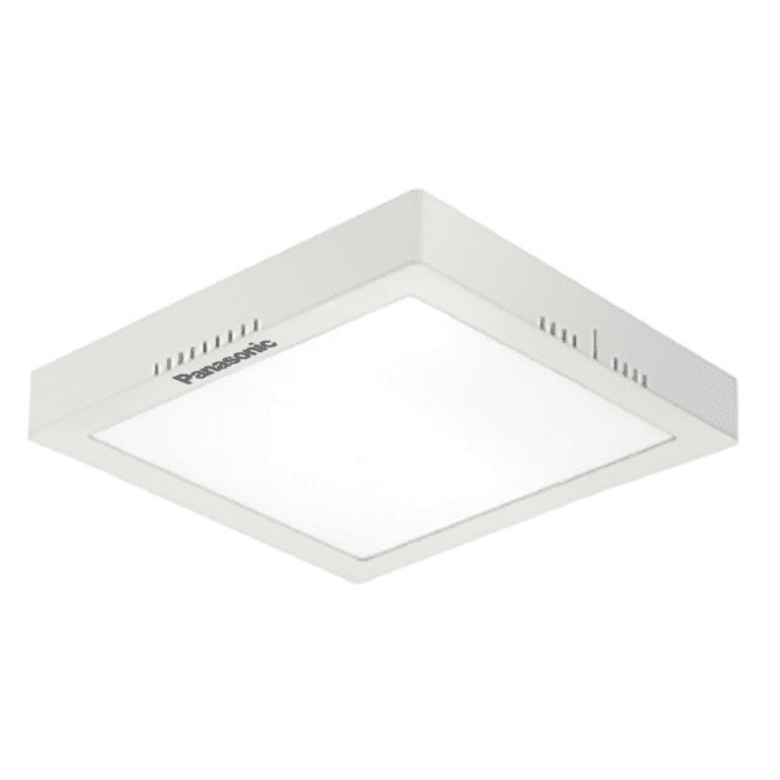 Đèn LED downlight 24W ốp trần ánh sáng vàng Outbow, vuông Panasonic NNNC7622688