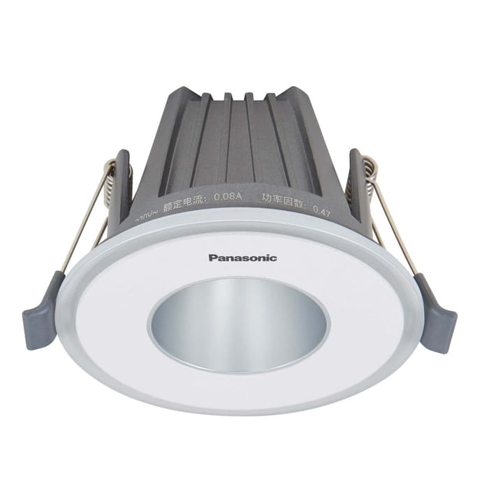 Đèn LED downlight 11W âm trần ánh sáng viền vàng, lõi trung tính LGP, viền nhỏ Panasonic NNNC7611188