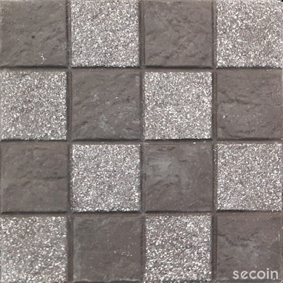 Gạch sần nghệ thuật 40x40x3cm Secoin SOD-40-172/1