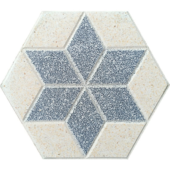 Gạch terrazzo đa màu 25x25x3cm Secoin OD2-HX3