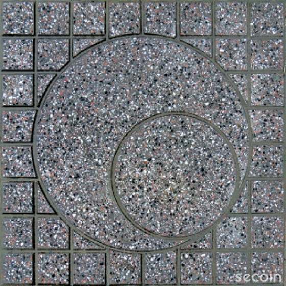 Gạch terrazzo lát vỉa hè 40x40x3cm OD-40-1001