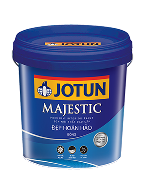 Sơn nước nội thất Jotun Majestic đẹp hoàn hảo bóng JOTUN-MJT-DHHB-5L